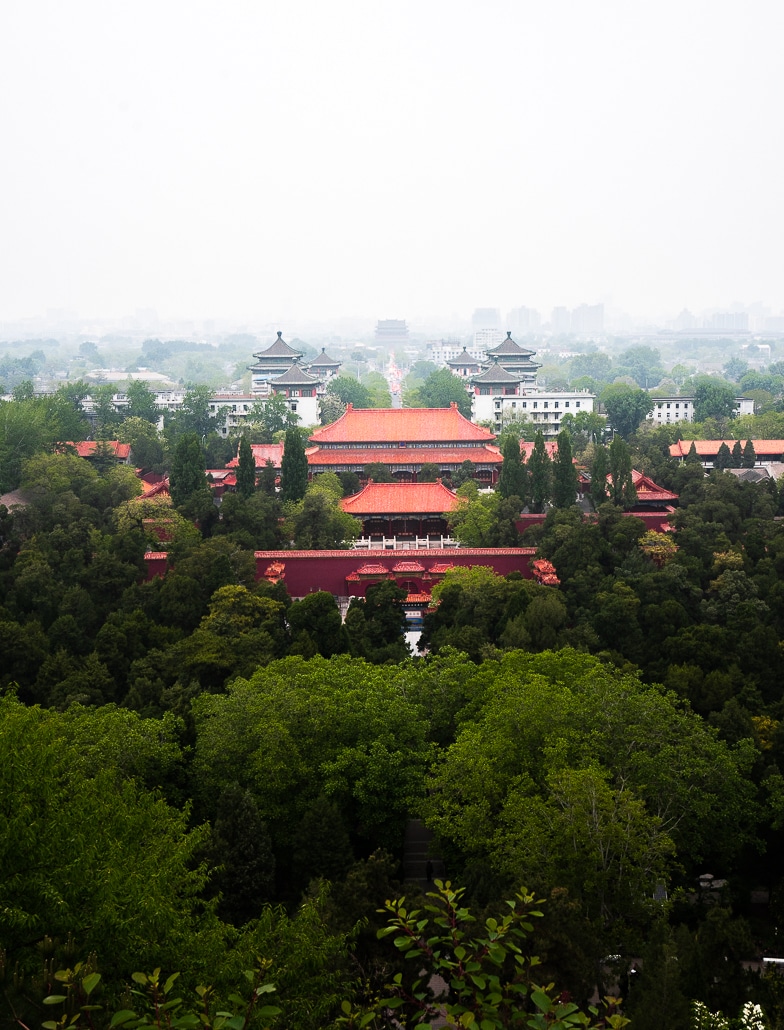 Jingshan Park view
