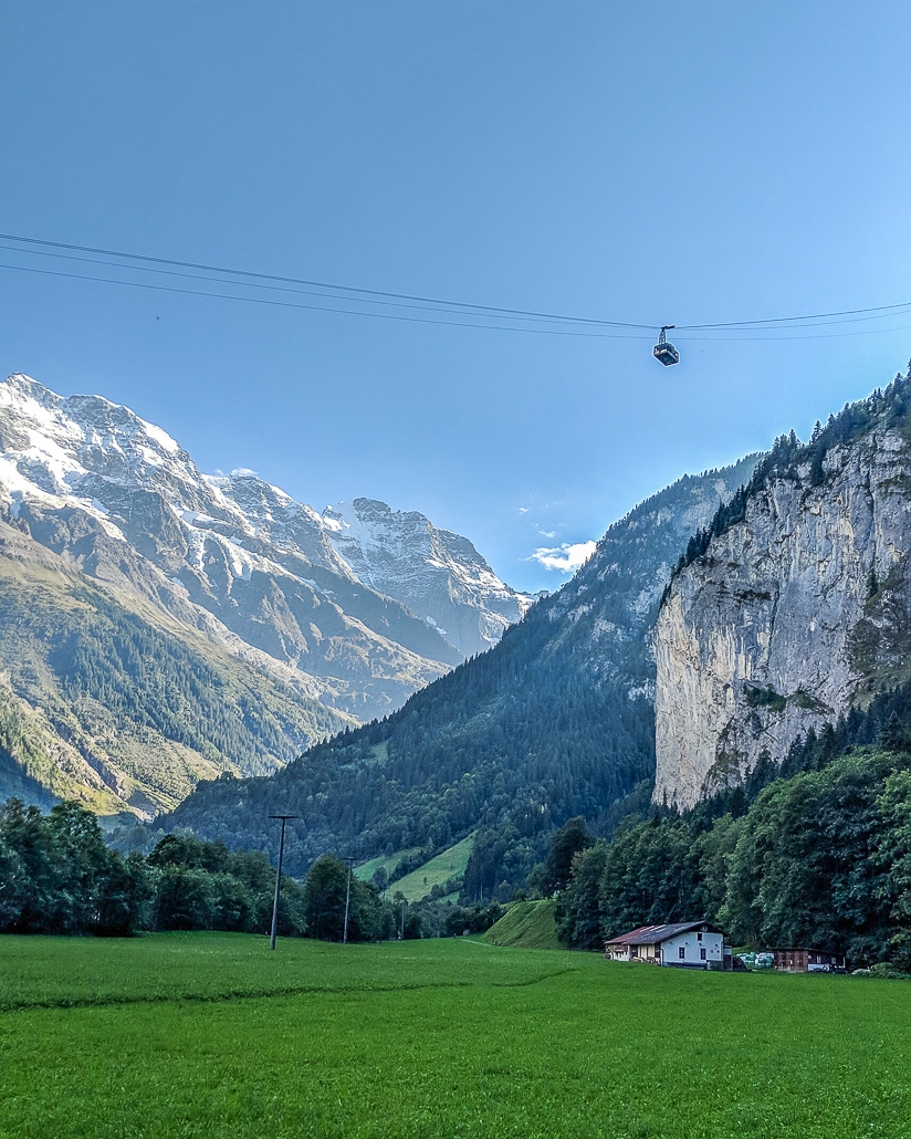 Cable car to Murren