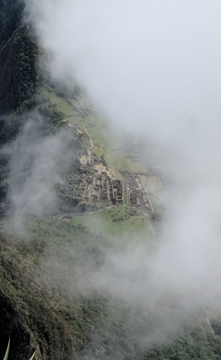 Machu Picchu from above