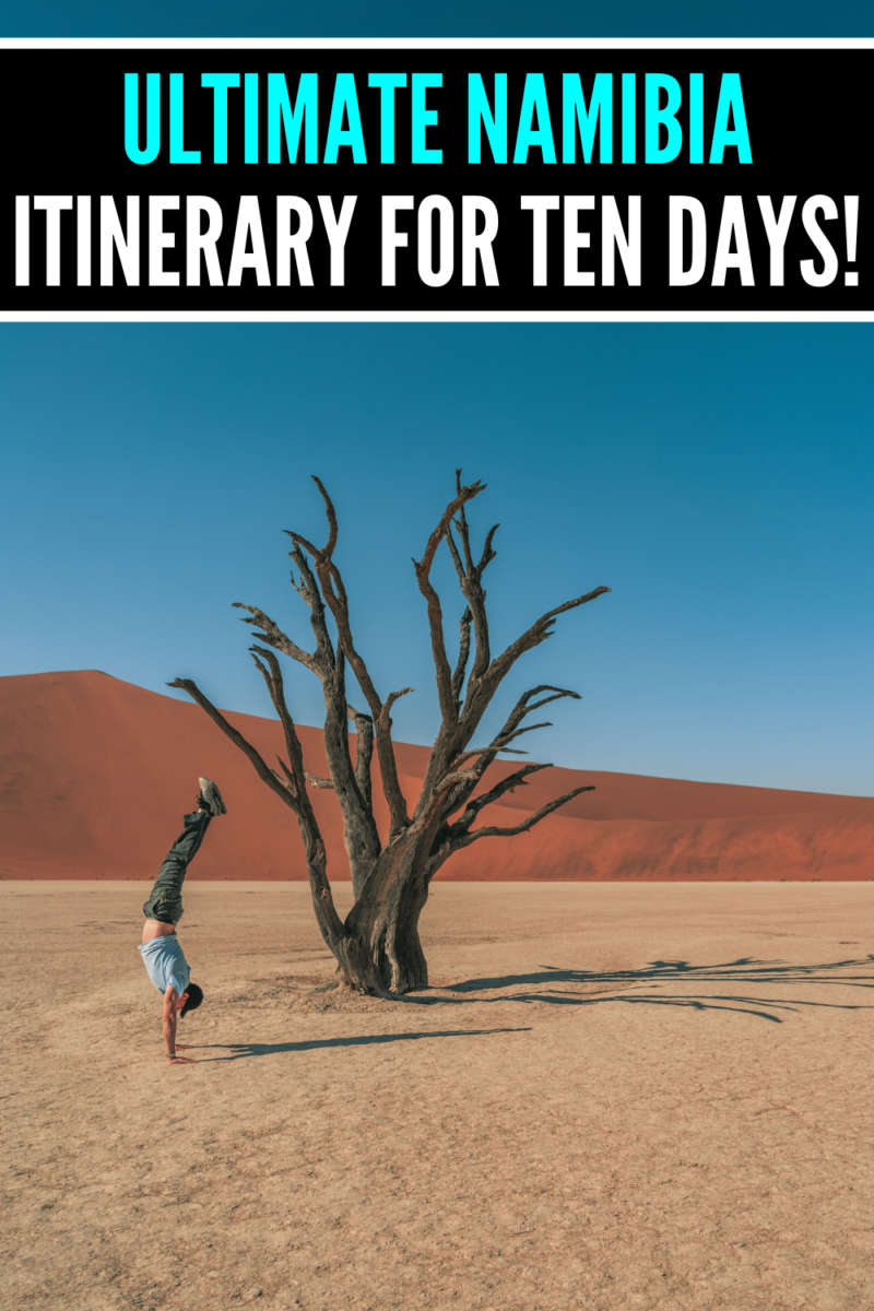 Namibia Itinerary for ten days