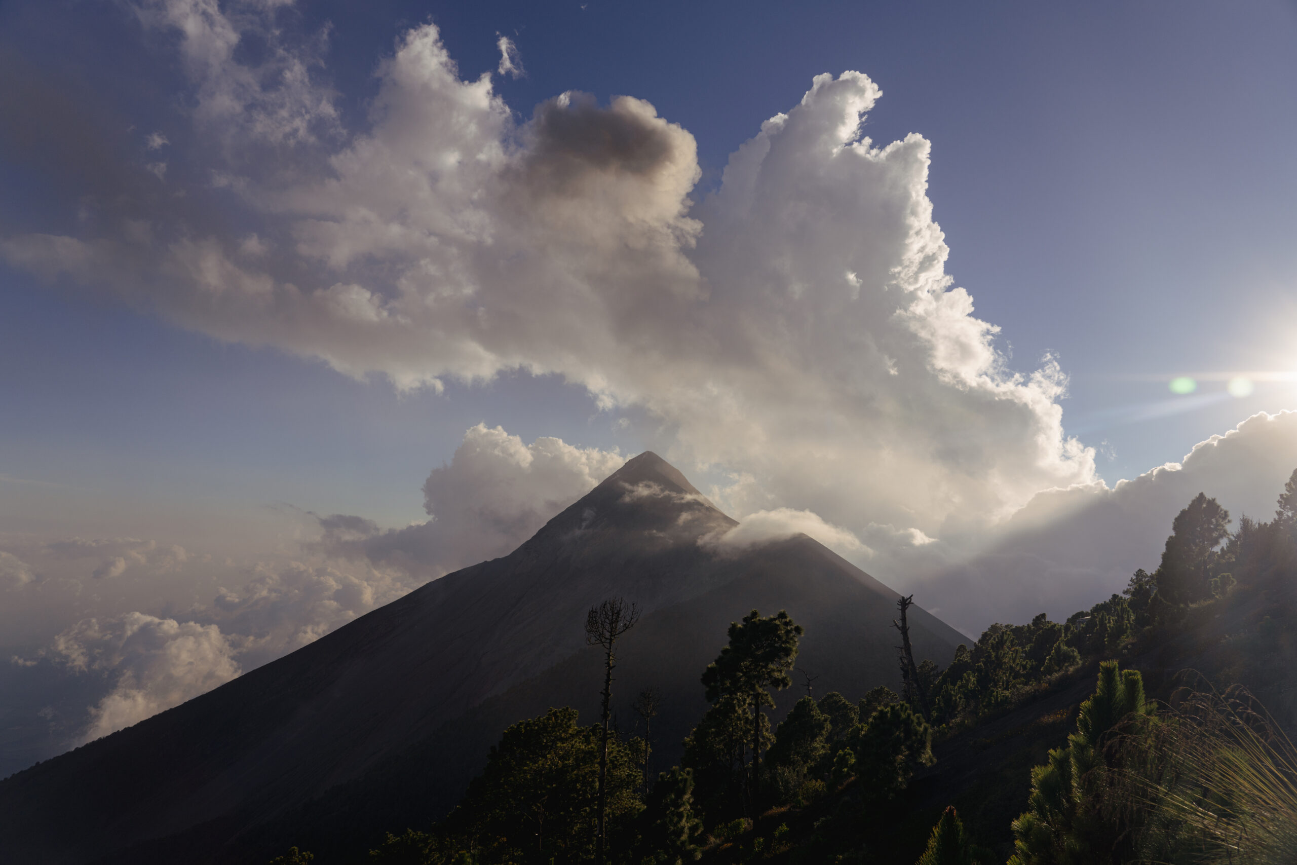 Hiking Volcan Acatenango in Guatemala