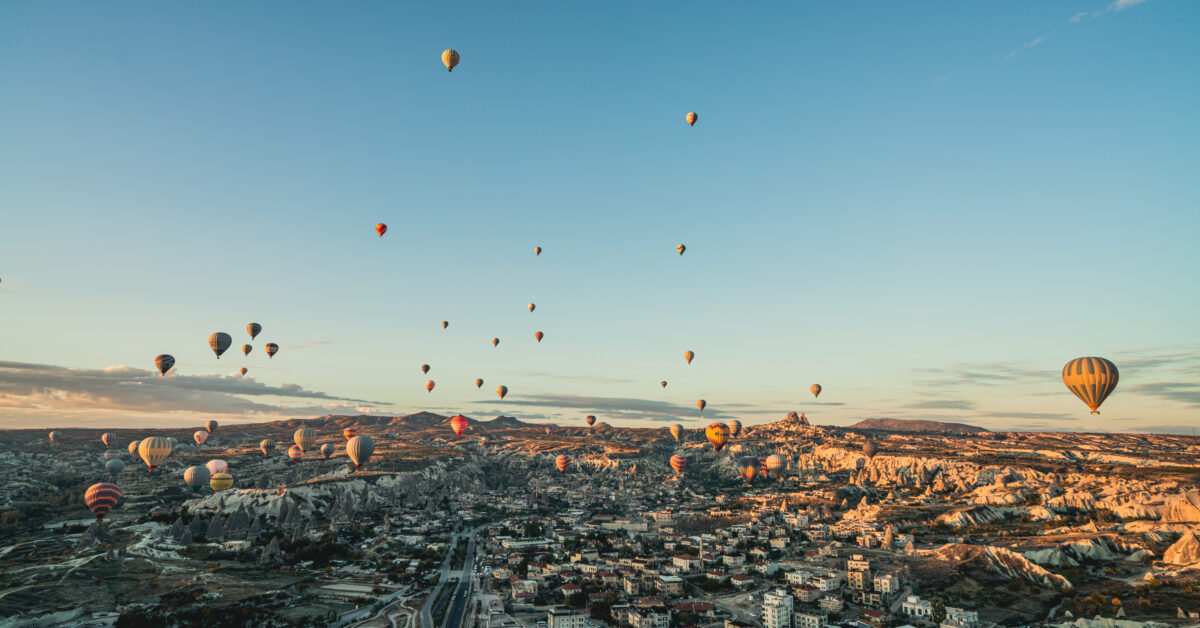 Cappadocia hot air balloon ride