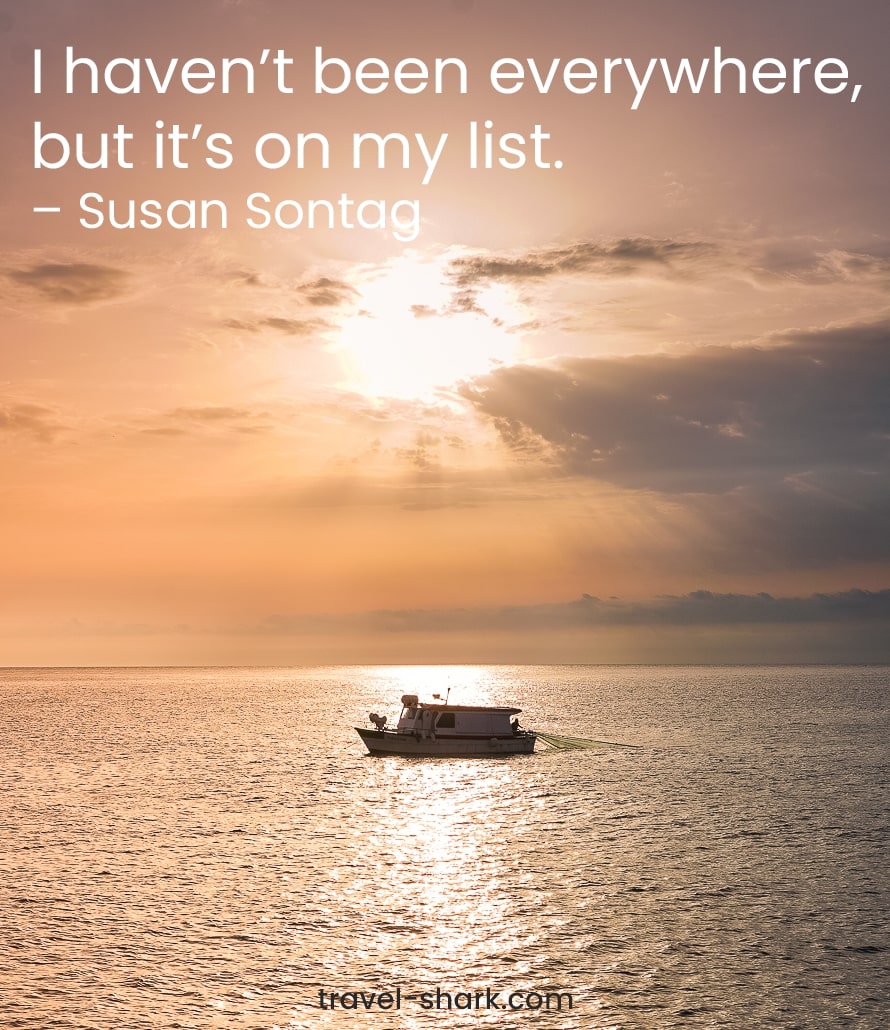 Inspiring travel quote