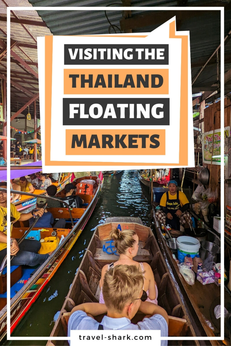 How to Visit the Thailand Floating Markets Pin