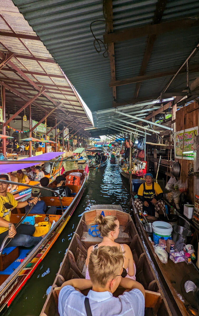 Thaliand Floating Market Damnoen Saduak