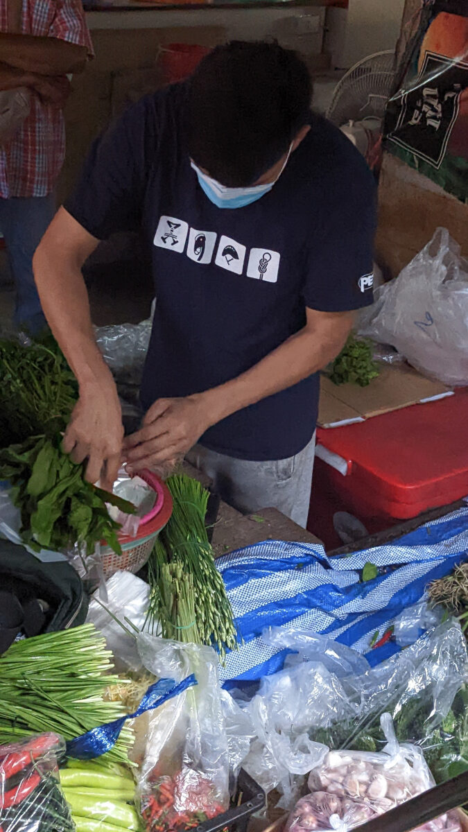 Thaliand Floating Market Damnoen Saduak produce vender