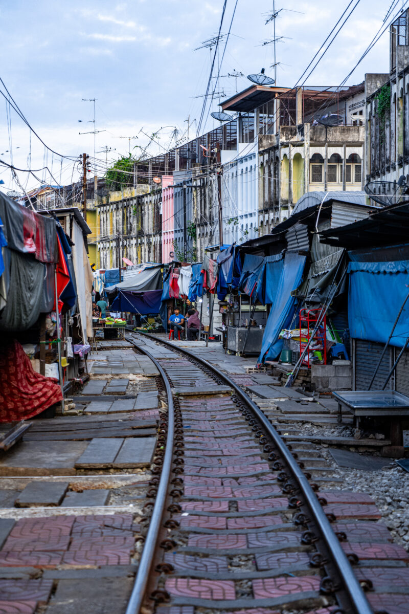 How to Visit the Maeklong Railway Market in Thailand